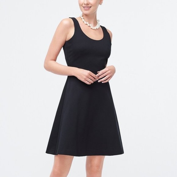 NEW J.Crew Black Strappy A-Like Dress